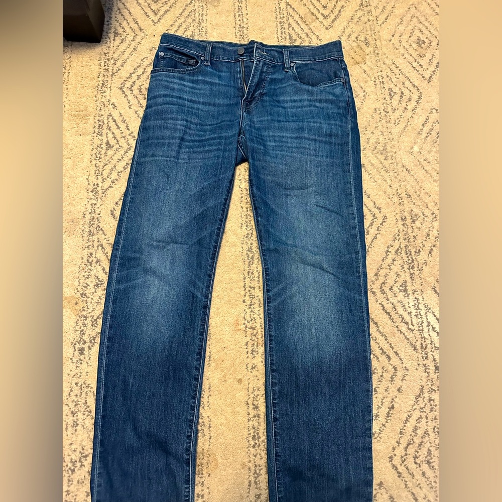 7 for all mankind slim darkwash
